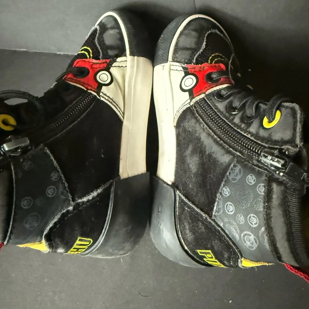 Pokemon Shoes with Pikachu Kids Size 9 - Picture 3 of 7